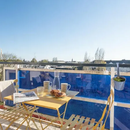 Apartamento Ps4 Pour Longs Séjours - Parenthèse Chic&spacieuse à - 4 Chambres, Balcon, Parking Gratuit *