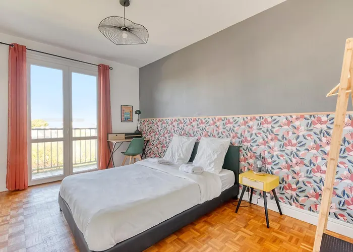 דירה Ps4 Pour Longs Sejours - Parenthese Chic & Spacieuse A Angers - 4 Chambres, Balcon, Parking Gratuit אנז'ה