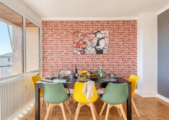 Super 8 - 8 Personnes - 4 - Ideal Groupes Et Professionnels - Parking - Wifi