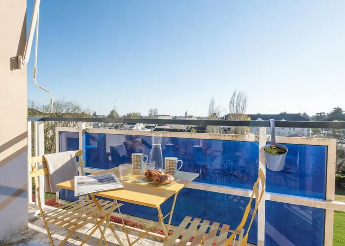 דירה Ps4 Pour Longs Sejours - Parenthese Chic & Spacieuse A Angers - 4 Chambres, Balcon, Parking Gratuit *